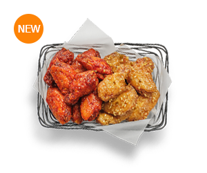 반반윙박스20PCS<br>[마라레드+허니갈릭] 제품 이미지